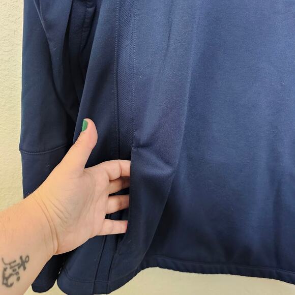 Disney Cruise line NIke Golf Blue Quarter Zip pull over sweater Women's size 3x - Picture 2 of 7